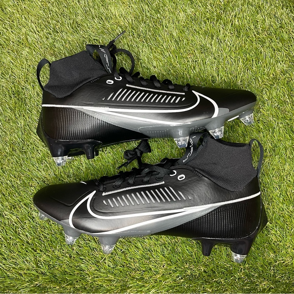 Nike Vapor Edge Pro 360 2 Football Cleats Black FJ7023-001 Mens Size 10.5 - Picture 4 of 6